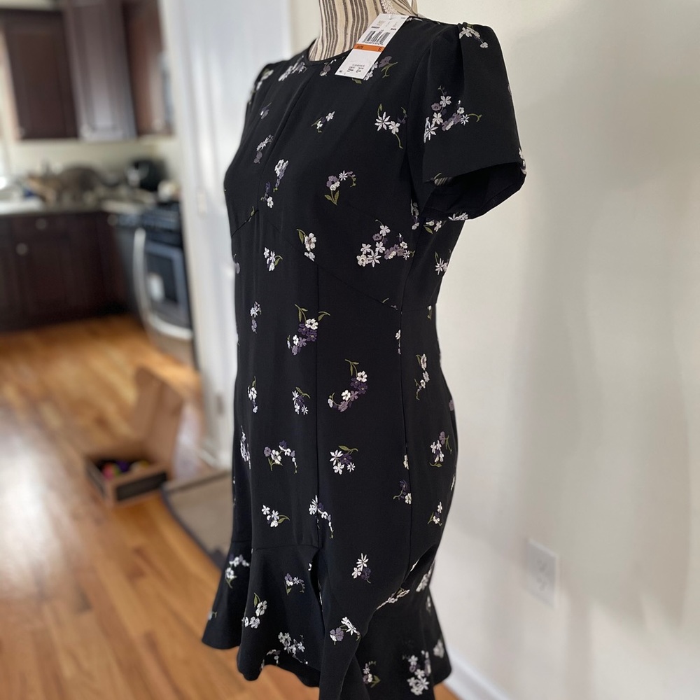 NWT MICHAEL Michael Kors Floral Midi Dress Small